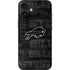 NFL Buffalo Bills Black & White iPhone 16 Plus Skin
